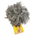 Coque Afro Puff Orgânico Grisalho 50% - G50