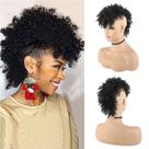 Coque de cabelo, rabo de cavalo, cordão, afro, puff, KRSI, sintético