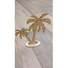 Coqueiro MDF Para Decoração - 10 Unidades Centro De Mesa