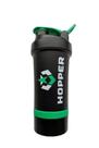 Coqueteleira 2 Estagios 450ml Preta Com Verde- Hopper Coqueteleira 2 Estagios 450ml Preta Com Verde- Hopper