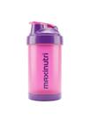 Coqueteleira (500ml) - Cor: Rosa Tampa Roxa