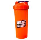 Coqueteleira Always Impact (600ml) - Cor: Laranja Neon