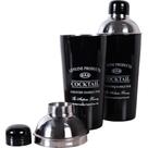 Coqueteleira Classic Black 8,7x24,5 Aço Galvanizado Coqueteleira Classic Black 8,7x24,5 Aço Galvanizado