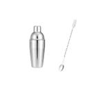 Coqueteleira Coador e Colher Bailarina Inox Drink Bartender Coqueteleira Coador e Colher Bailarina Inox Drink Bartender