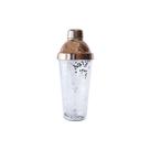 Coqueteleira De Plástico Com Detalhes 380ml Coqueteleira De Plástico Com Detalhes 380ml