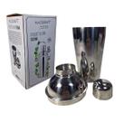 Coqueteleira Inox 500ml Design Ideal Para Preparo De Bebidas