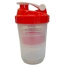 Coqueteleira Shaker 500ml Vermelho 4 Peças - Quanhe