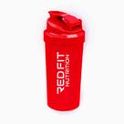 Coqueteleira Shaker Vermelha 600ml - Red Fit Nutrition