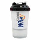 Coqueteleira Squeeze Shaker Academia Envio Rápido Clean Whey 3 Doses 450ml