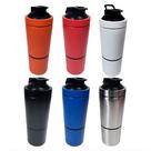 Coqueteleira Térmica 2 em 1 inox 400ml - Cores Sortidas - BM-P1655 UNICA