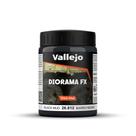 Cor acrílica Vallejo Diorama FX Thick Mud Black 200mL