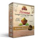 Cor de cabelo de henna: boa, mais duradoura, marrom dourado, 50g