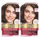 Cor de cabelo L'Oreal Paris Excellence Creme 5AR Medium Maple Brown