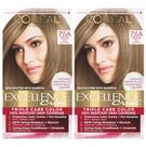 Cor de cabelo L'Oreal Paris Excellence Creme 7.5A Medium Ash Blonde