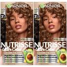 Cor de cabelo permanente Garnier Nutrisse LC1 Caramelo Blonde