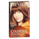 Cor de cabelo Revlon ColorSilk Medium Golden Brown, pacote com 2 unidades