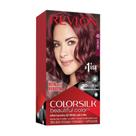 Cor de cabelo Revlon Colorsilk sem amônia Borgonha permanente