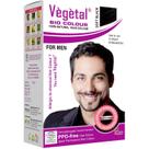Cor de cabelo Vegetal Bio Soft Black 25g para barba e bigode