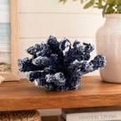 Coral Decorativo Artificial para Ambientes com Estilo Náutico Praia e Oceano Azul Escuro Coral Decorativo Artificial para Ambientes com Estilo Náutico Praia e Oceano Azul Escuro