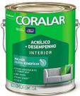 Coralar acrilica fosco coral - 3,6 litros - branco