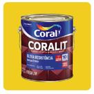 Coralit Ultra Resistência Alto Brilho Amarelo Segurança 3,6L Coral