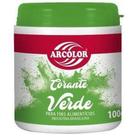 Corante 100g arcolor verde