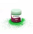 Corante de Vela Verde Alface Fluorescente 7g Pó Saramanil Anilina A Óleo Tingimento Parafinas barra lentilha gel ceras pote