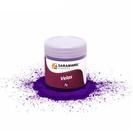 Corante de Vela Violeta Fluorescente 7g Pó Saramanil Anilina A Óleo Tingimento Parafinas barra lentilha gel ceras pote