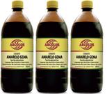 Corante Líquido Amarelo Gema 960ml Kit 3 Unidades