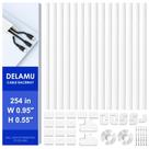 Cord Hider Delamu 15x Cable Raceways para TV montada na parede Cord Hider Delamu 15x Cable Raceways para TV montada na parede