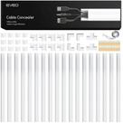 Cord Hider EVEO Cord Hider 306" Cord Cover Wall Cable Hider