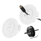 Cord Hider para TV de montagem na parede Kit de gerenciamento de cabos de parede YCLYC