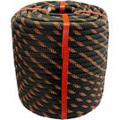 Corda Arborist Rigging Rope Esjsdltech Bull Rope preta (1,27 cm x 45,72 m)