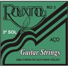 CORDA AVULSA ROUXINOL 3ª SOL PARA VIOLÃO AÇO R-3 CORDA AVULSA ROUXINOL 3ª SOL PARA VIOLÃO AÇO R-3