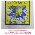 Corda AVULSA Violao Classico Nylon 3a SOL GIANNINI Canario