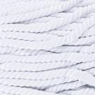 Corda de algodão West Coast Paracord 1,27 cm de diâmetro 3,05 m branca