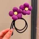 Corda de Cabelo com Flores - Acessório de Moda para Mulheres e Meninas