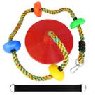 Corda de escalada Tree Swing ZNCMRR Heavy Duty Seat Kids Red