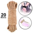Corda de Fibra Natural para Bondage e Shibari - 20 Metros