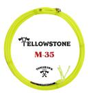 Corda de Laço Team Roping Tomahawk Yellowstone M35 Pé Amarela Fluorescente