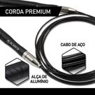 Corda de Pular Profissional Ajustável Alasca - 3 metros - Ultra Resistente (Aço) Corda de Pular Profissional Ajustável Alasca - 3 metros - Ultra Resistente (Aço)