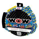 Corda de reboque WOW Sports 6k 18,3 m com bóia de espuma flutuante para 1-6 pilotos