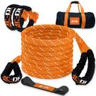 Corda de resgate AC-DK 1 pol. x 9 m, 48.000 lb, kit de reboque em nylon