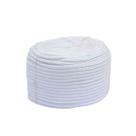 Corda de Seda Polipropileno Virgem 6mm Branca Rolo 260m Anti Uv Fuzil Corda de Seda Polipropileno Virgem 6mm Branca Rolo 260m Anti Uv Fuzil