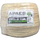 Corda De Sisal Natural 5mm Rolo 1000Mts Arranhador Para Gatos Artesanato Em Geral
