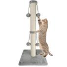 Corda de sisal natural Cat Scratching Post Dimaka 29" cinza