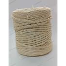 Corda De Sisal Natural Rolo 134 Mts 6mm Fio Artesanato Decoração Arranhador de Gatos