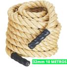 Corda De Sisal Naval 32mm 10 Metros Exercício Funcional Rope Climb Escalada Academia Corda De Sisal Naval 32mm 10 Metros Exercício Funcional Rope Climb Escalada Academia