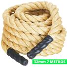 Corda De Sisal Naval 32mm 7 Metros Exercício Funcional Rope Climb Escalada Academia Corda De Sisal Naval 32mm 7 Metros Exercício Funcional Rope Climb Escalada Academia