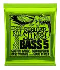 Corda Ernie Ball Slinky Bass 5 Roundwound Calibre .045.130 Aço Níquel Brilhante